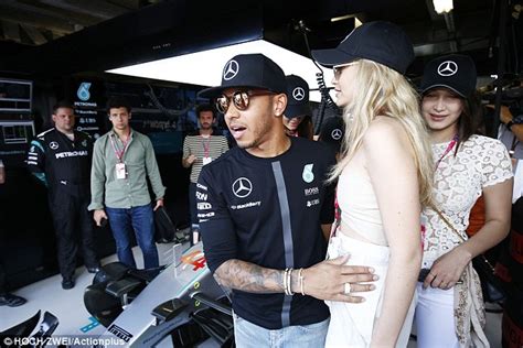 gigi hadid and lewis hamilton.